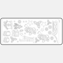 Stickers hiver 230 mm x 100 mm