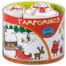 10 tampons Noël + 1 encreur
