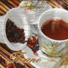 Serviette papier Tisane de 33 cm X 33 cm 3 plis