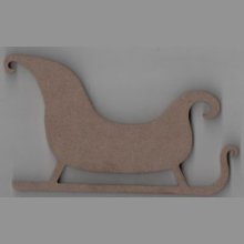 Traineau MDF à peindre 180 mm x 90 mm