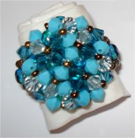 Kit Bague Agate Bleu Océan