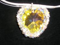 collier multi-cordons + le grand coeur collier multi-cordons + le grand coeur