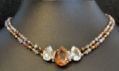 collier en perles Swarovski