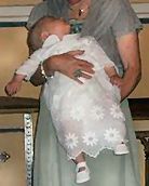 Robe de baptême bébé