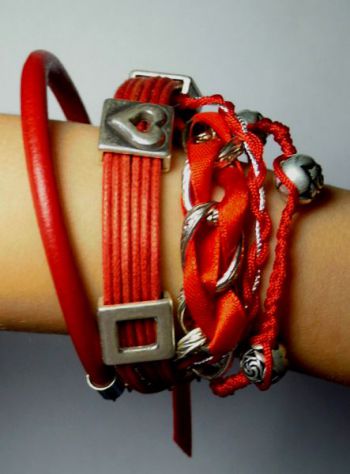 Bracelet multi-rangs style Hipanema