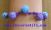 bracelet macrame et perle fimo