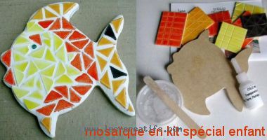 mosaïque pour enfant en kit