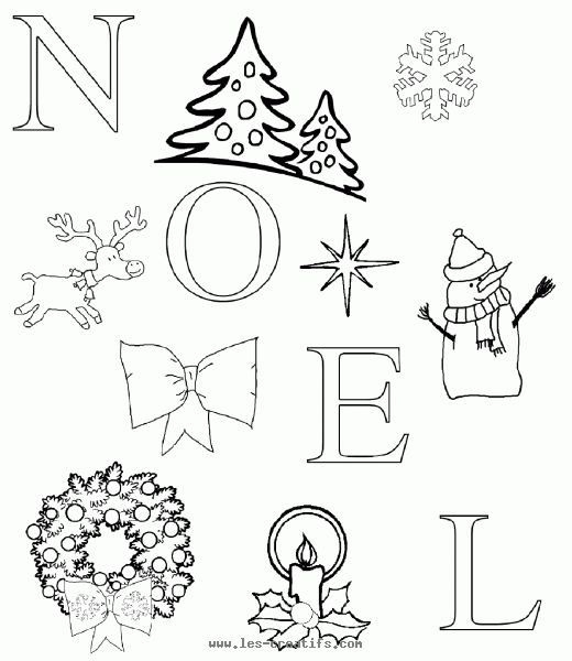 Coloriages De Noël Pour Préparer La Fête