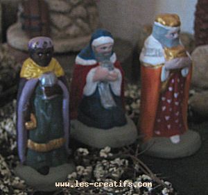 Santons Les Rois Mages