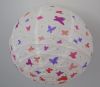 Lustre papier aux papillons