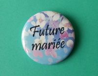 badge mariage personnalisé