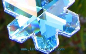 suspension flocon cristal