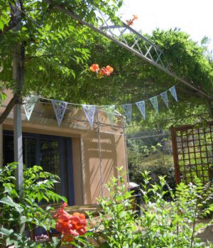 Guirlande de fanions pour terrasse