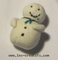 Bonhomme de neige pour marque place