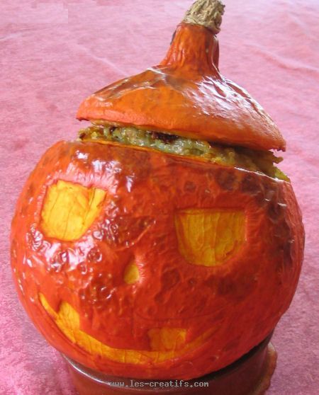 Recette de potimarron pour Halloween