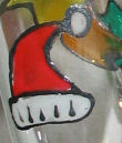 peinture sur verre de Noël