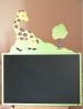 Tableau à craie Girafe "Au bonheur des grands et petits"