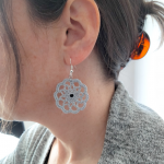 Boucles d'Oreilles 'Dentelles'