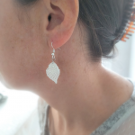 Boucles d'Oreilles 'Plume'