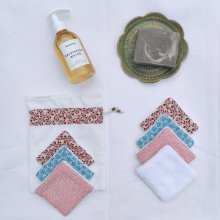 Lingettes démaquillantes lavables