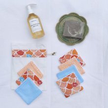 Lingettes démaquillantes lavables