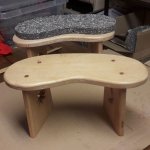 Brique de mousse de confort pour banc de méditation 