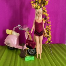 Maillot de bain et sac Barbie 