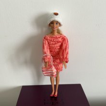 Robe sac et chapeau Barbie 