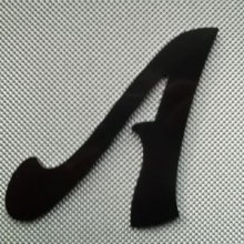 Lettre DIBOND couleur