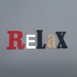 Lettres decoratives murales RELAX