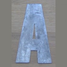 Lettre enseigne zinc CLASSIC