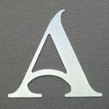 Lettre enseigne zinc SHANGRI LA