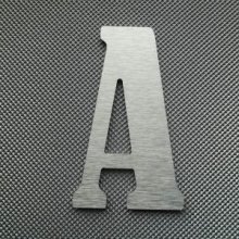 Lettre metal brossé BERNARD CONDENSED
