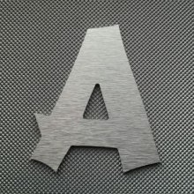 Lettre metal brossé CANCUN