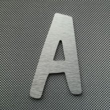 Lettre metal brossé DOM CASUAL