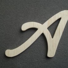 Lettre bois modèle COOL