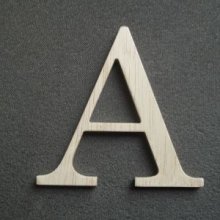 Lettre en bois modèle LOFT