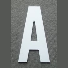 Lettre plastique PVC BATON