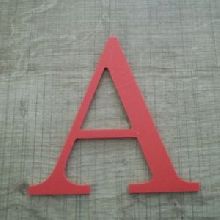 Lettre plastique PVC couleur LOFT