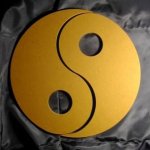 Support à décorer bois YIN YANG