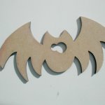 Personnage d' Halloween à décorer '  Chauve souris '