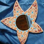DIY Coffret d'initiation mosaïque Kit 'Miroir Etoile de mer'