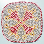 Kit mosaïque 'Deco murale Croix occitane' 