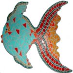   DIY Coffret Mosaïque kit 'Poisson PIEROU'