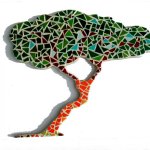 DIY Coffret création mosaïque 'PIN PARASOL'