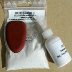  Accessoires Mosaïque Kit; colle mosaïque, poudre joints, estèque