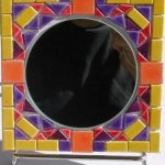 Diy Kit mosaïque enfant ' Petit Miroir à décorer'  