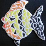 DIY Coffret de création  mosaïque enfant 'POISSON cool'