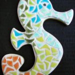 Diy Kit mosaïque enfant 'Hippocampe' 