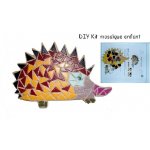 Coffret création Kit mosaïque enfant 'Pyképic le hérisson'